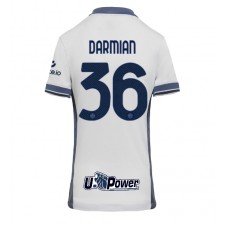 Inter Milan Matteo Darmian #36 Bortatröja Dam 2024-25 Korta ärmar